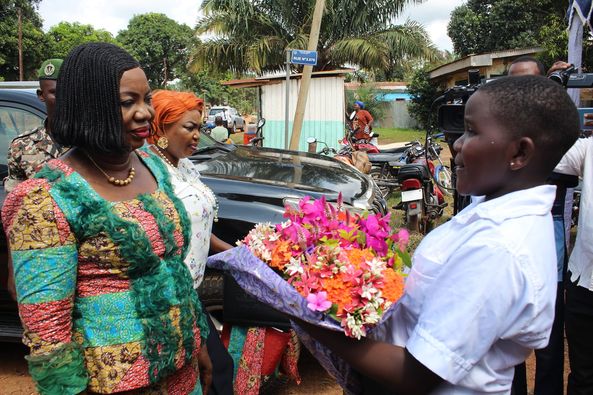 La clôture de la journée nationale de jeunesse de L'Eglise Neo-apostolique à Bangui.