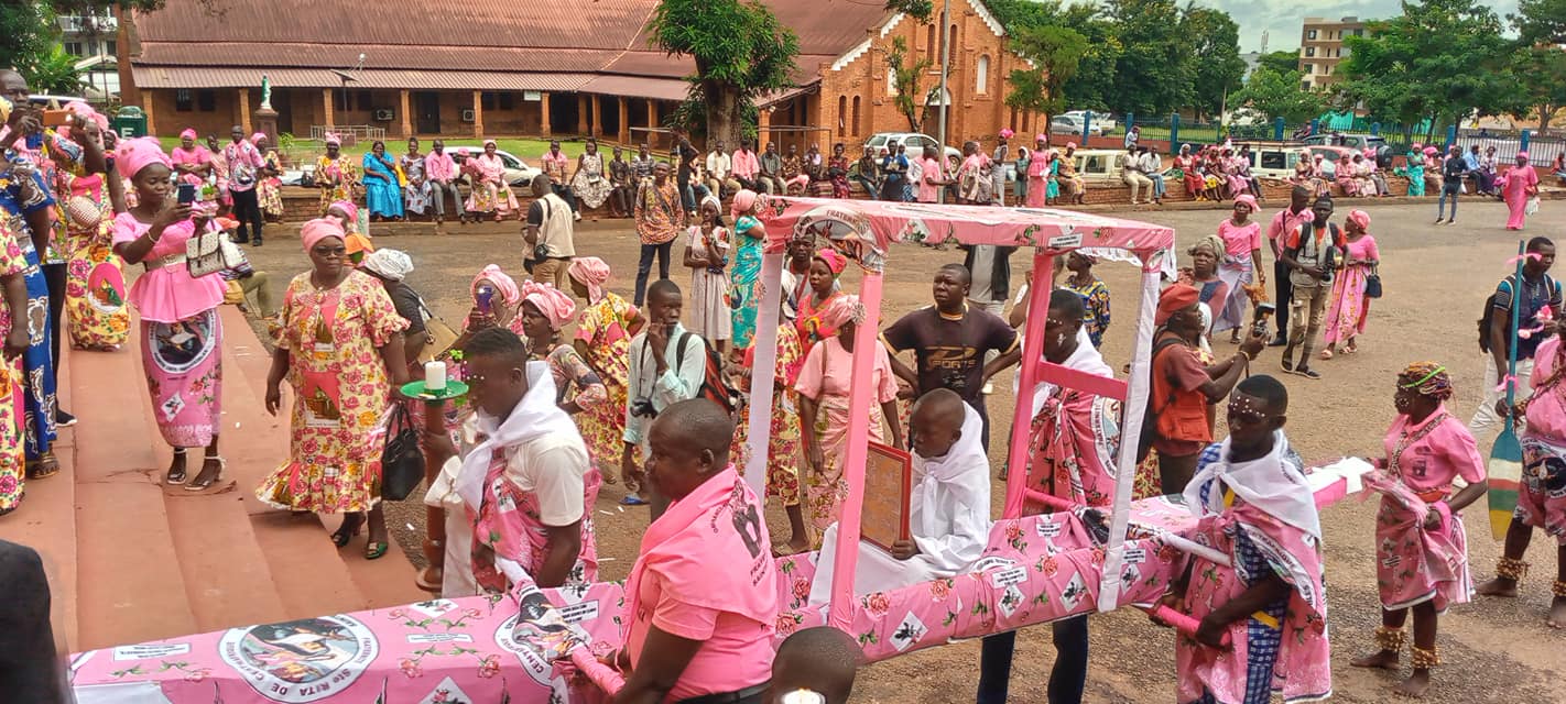 Célébration du 41 èm anniversaire de la Fraternité Rita de Centrafrique ce lundi 22 mai 2023