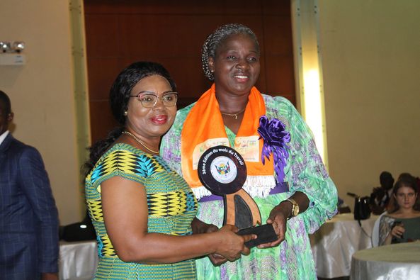 La Première Dame de Centrafrique Tina Marguerite TOUADERA à rehaussé de sa présence